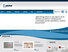 Tablet Screenshot of abriendopuertas.com